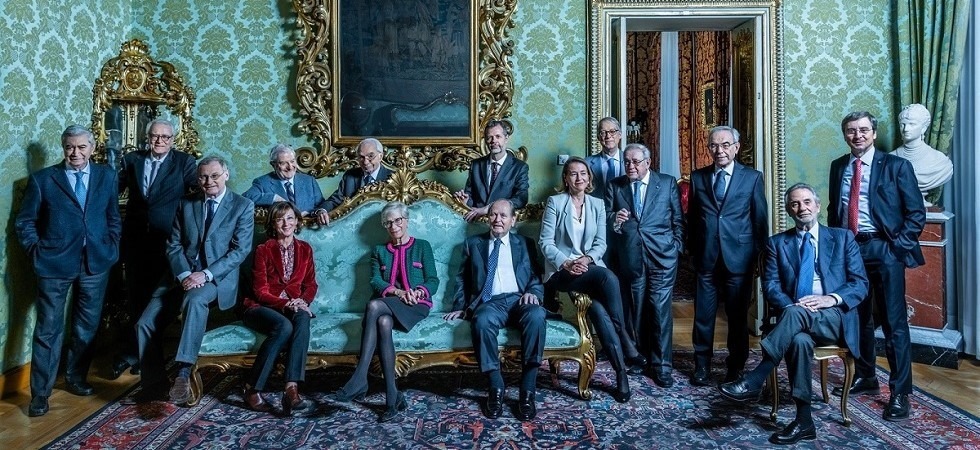 I giudici della Corte Costituzionale in posa